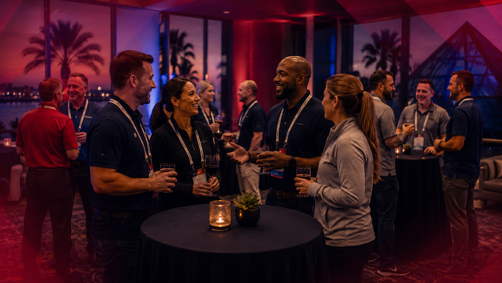 Networking at TASCO Convention